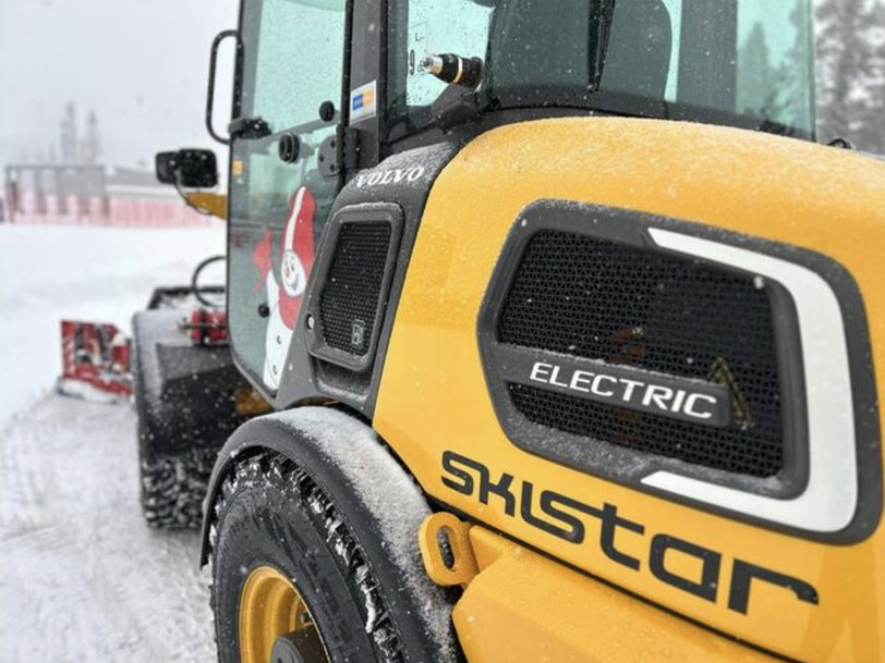 VOLVO GROUP COLLABORATES ON FOSSIL-FREE SKI RESORT